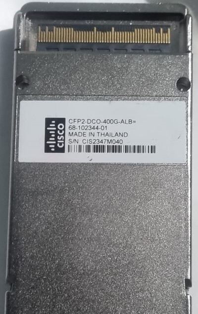 Cisco CFP2-DCO-400G-ALB=  400,200G,100G,WDM Digital CFP2-DCO  Only
