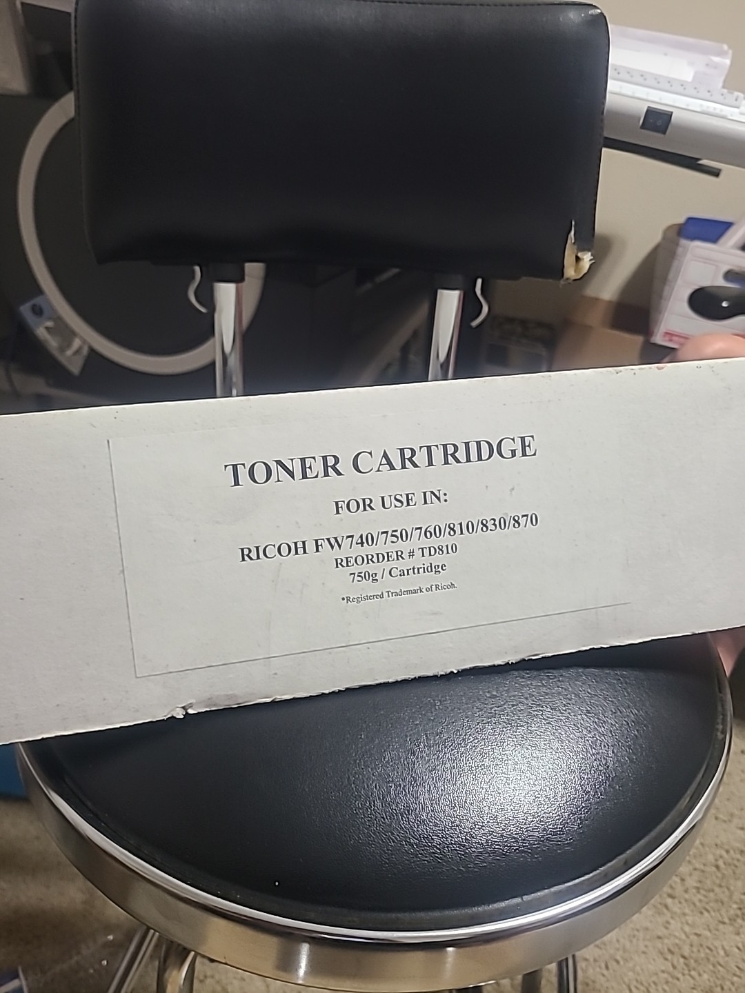 TONER CARTRIDGE RICOH FW740/750/760/810/830/870 #TD810