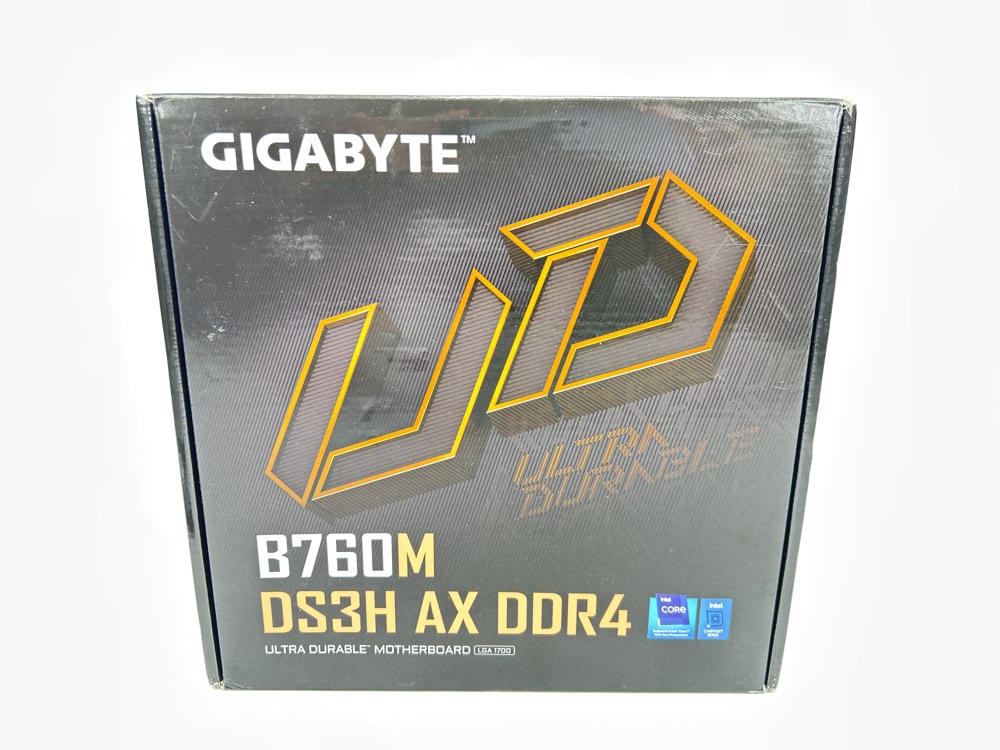 GIGABYTE B760M DS3H AX DDR4 LGA1700 mATX WiFi 6E PCIe 4.0 Motherboard