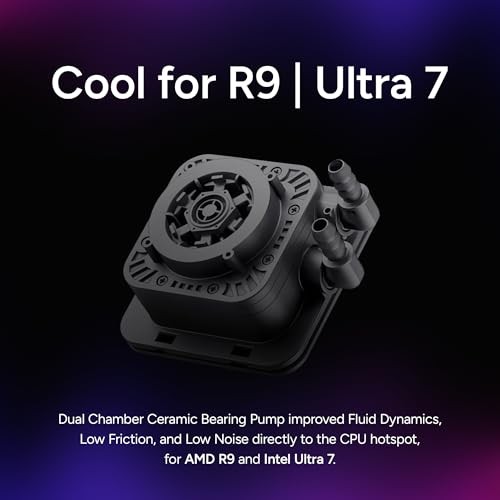 COOLER MASTER ELITE LIQUID 240 ARGB AIO LIQUID CPU COOLER (BLACK) - BLACK