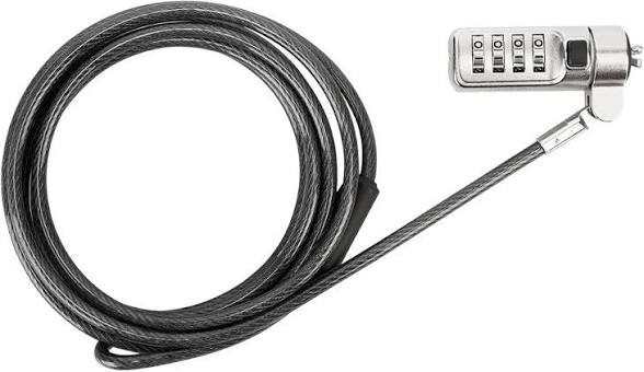 New  Targus Defcon NCL Resettable Combo Laptop / Tablet Cable Lock ASP66GLX