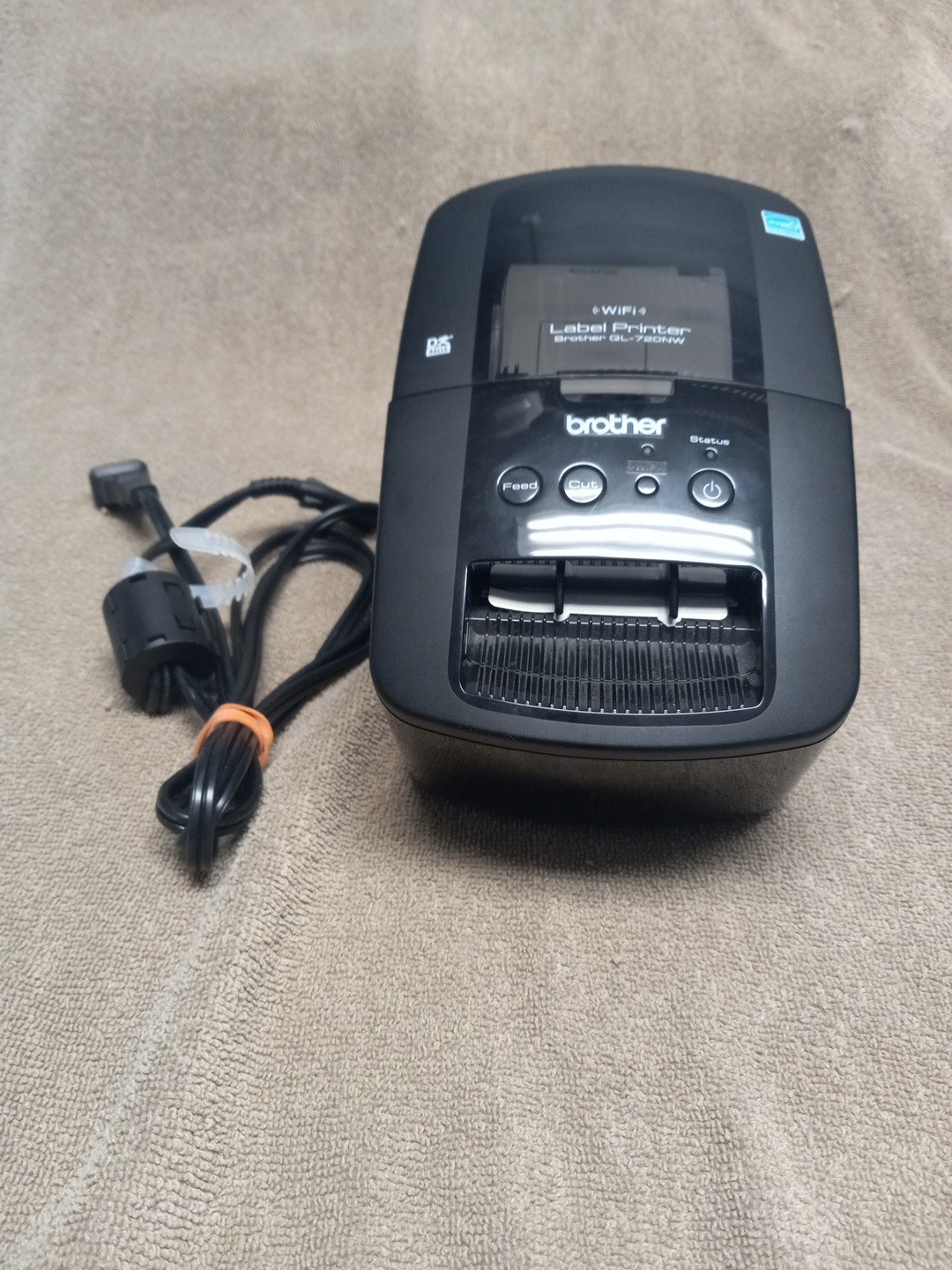 Brother QL-720NW Wireless Network Thermal USB Label Printer TESTED - READ