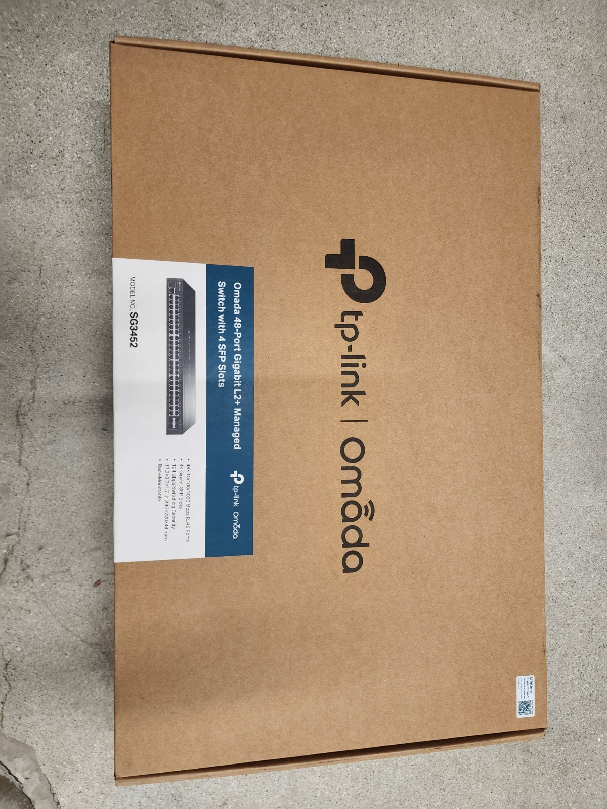 TP-LINK TL-SG3452 Gigabit 48-Port Managed Switch - New Open Box