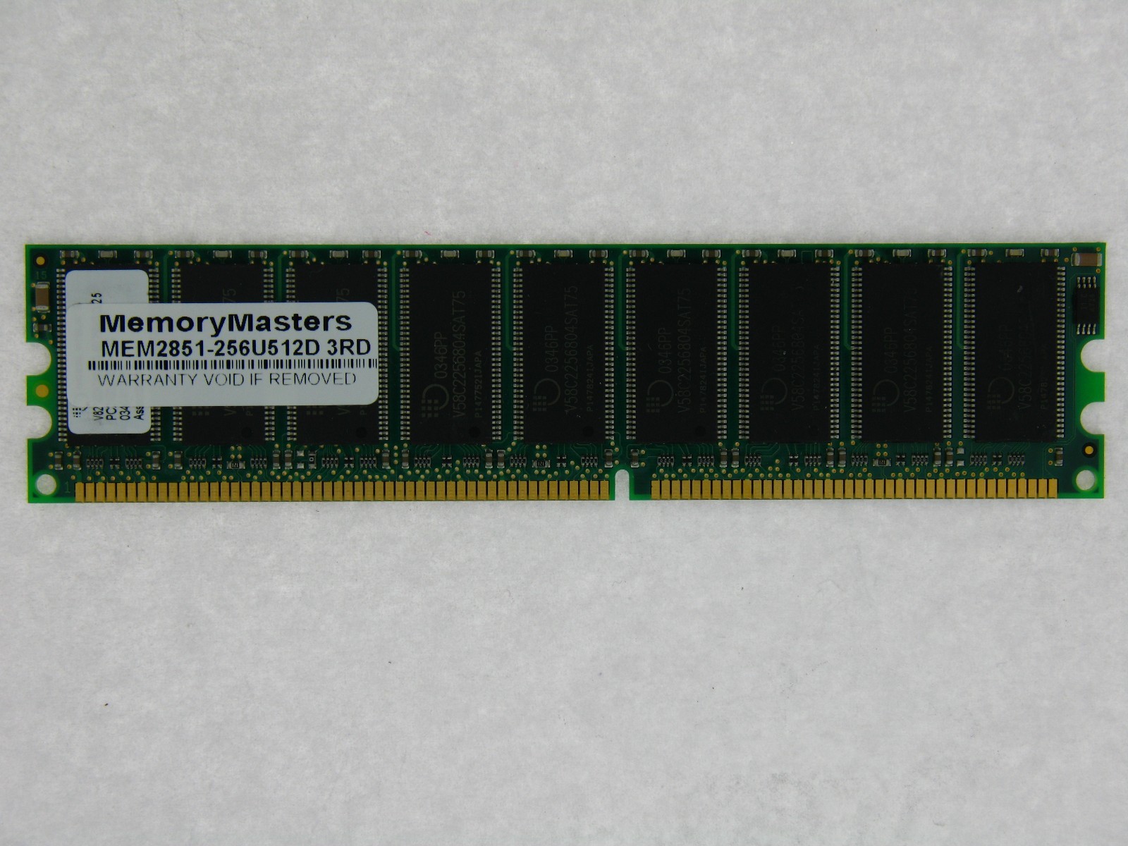 MEM2851-256U512D  256MB to 512MB for Memory Cisco 2851