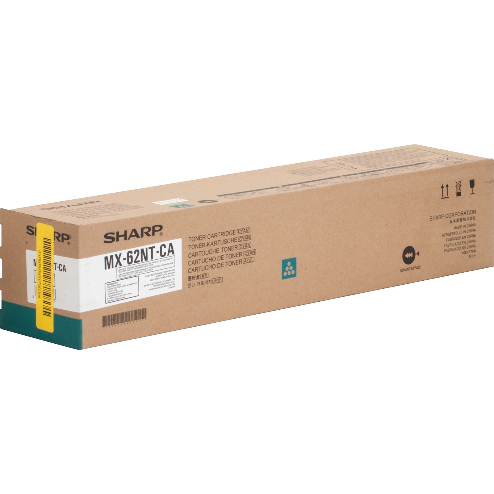 Genuine Sharp MX-62NT-CA Magenta Toner. Brand New Sealed, We Ship Fast
