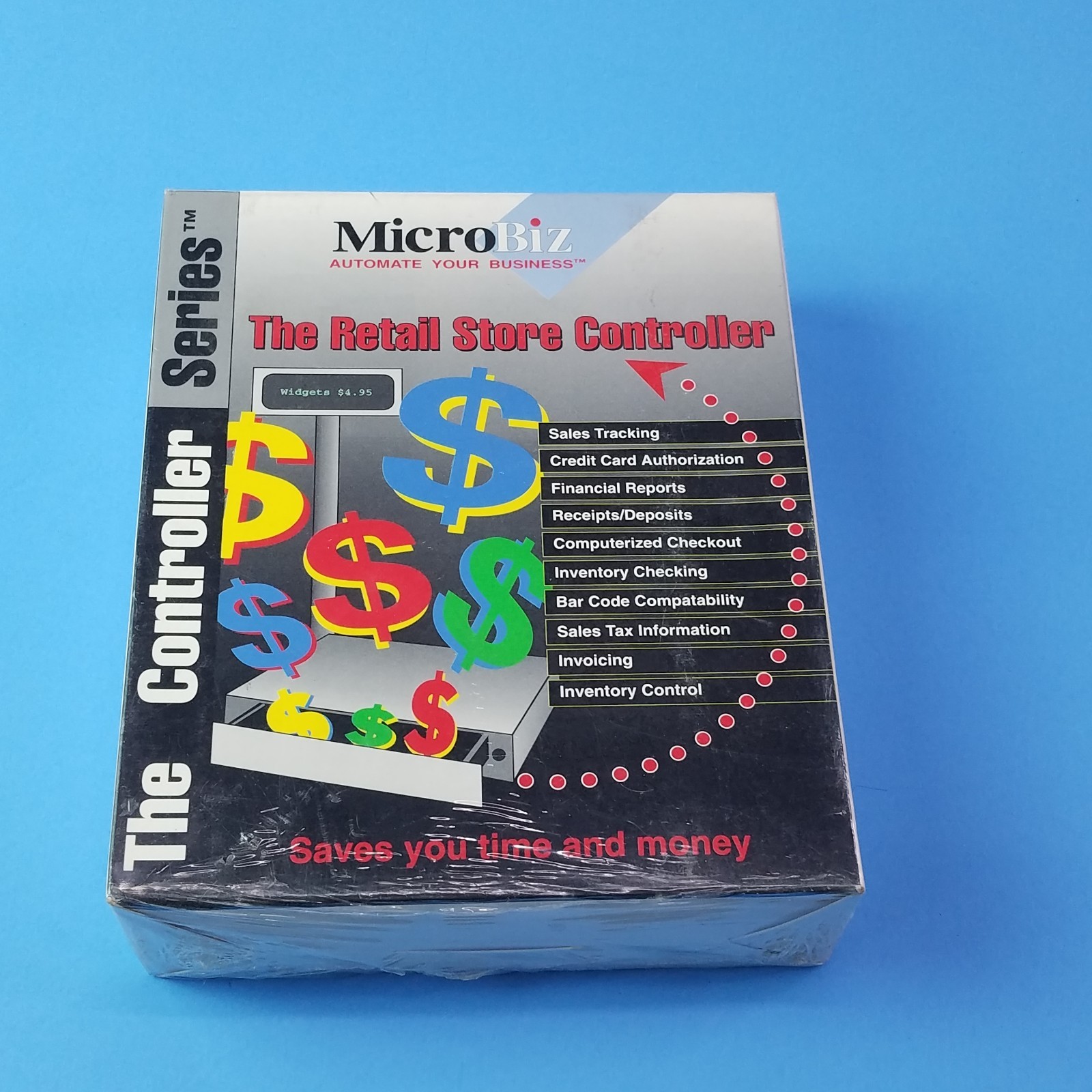 VTG. Sealed Shrink Wrapped New MicroBiz The Video Store Controller. DOS 3.3