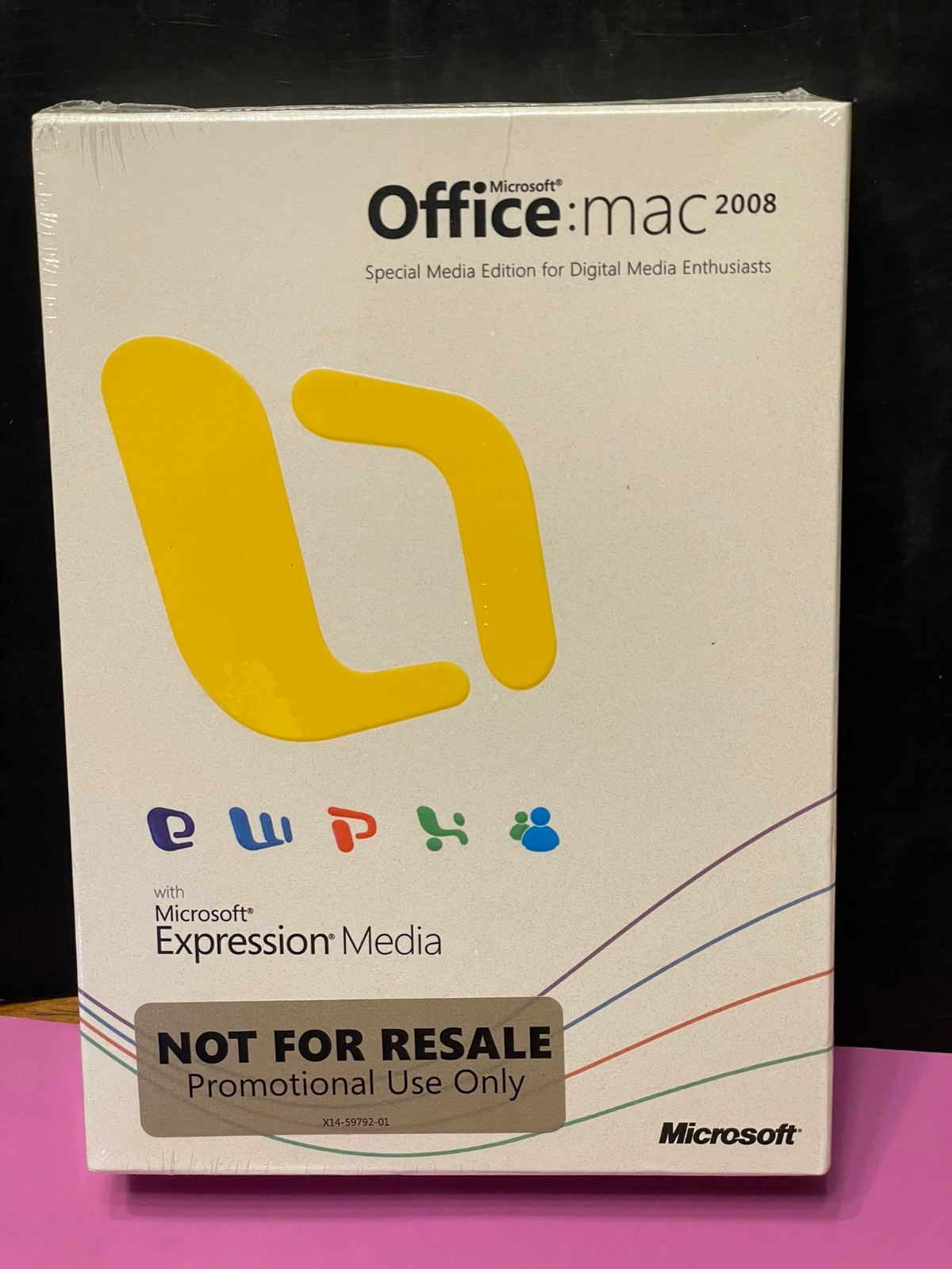 Microsoft Office Mac 2008 Special Media Edition New Sealed Promotional