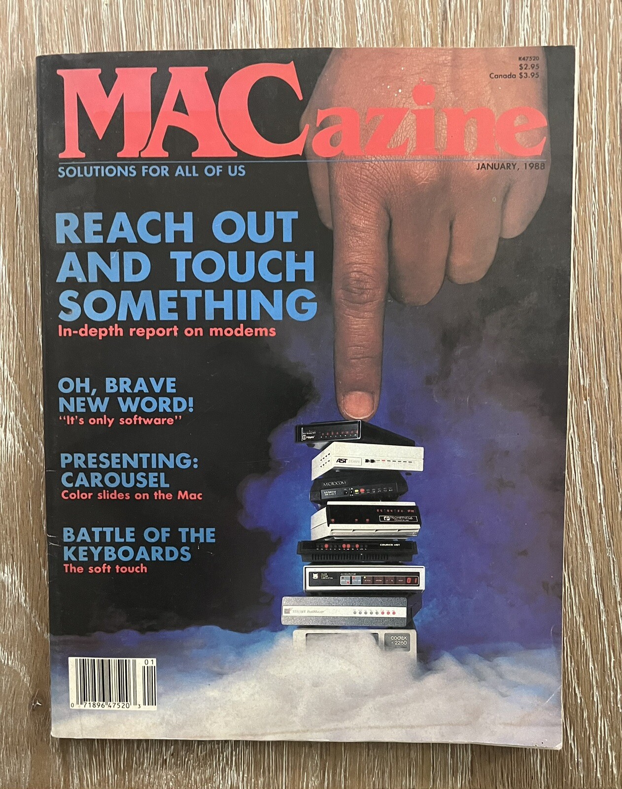 MACazine January 1988 Solutions For All Of Us