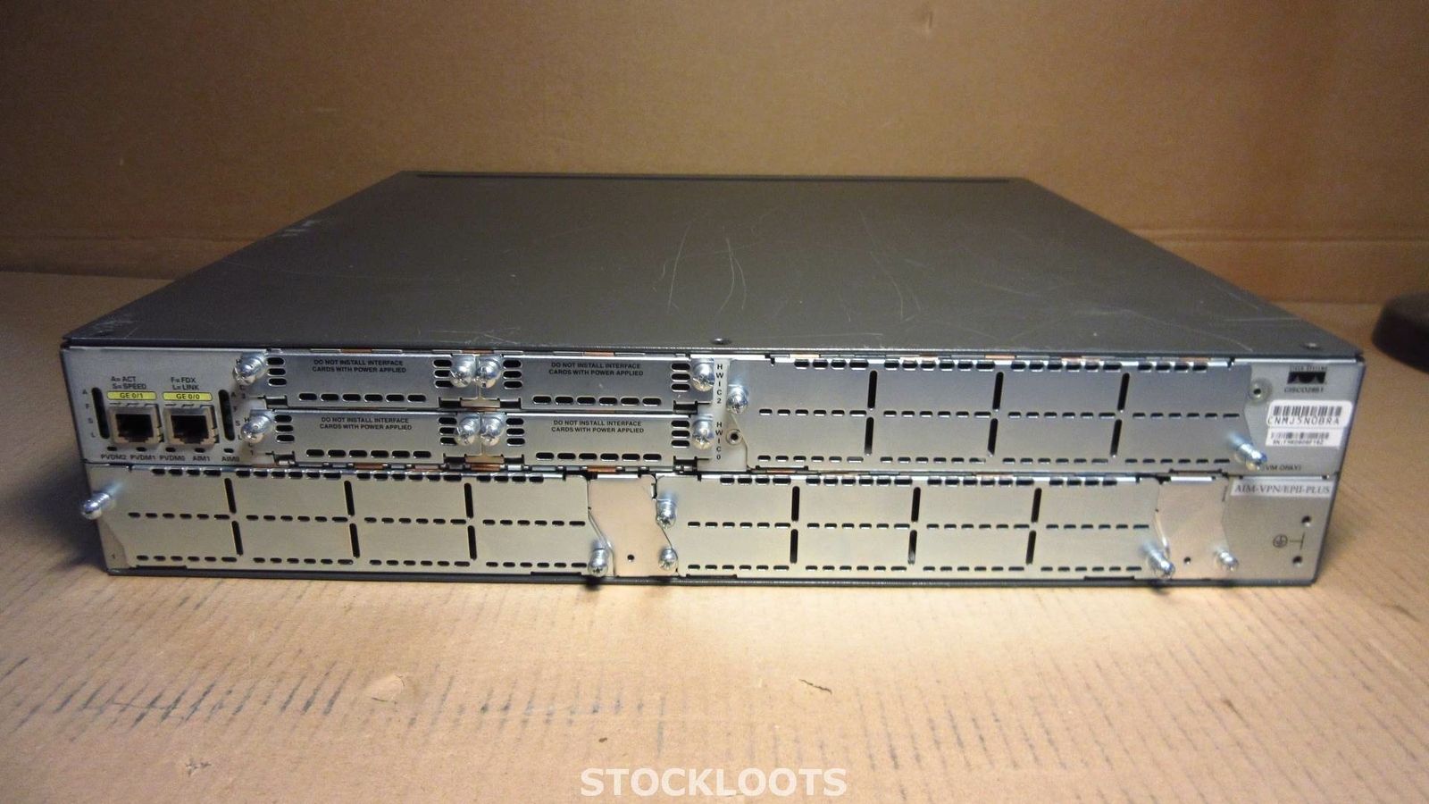 Cisco 2851 Integrated Services Network Router FIPS SNMP 3 - EXCL MODULES & EARS