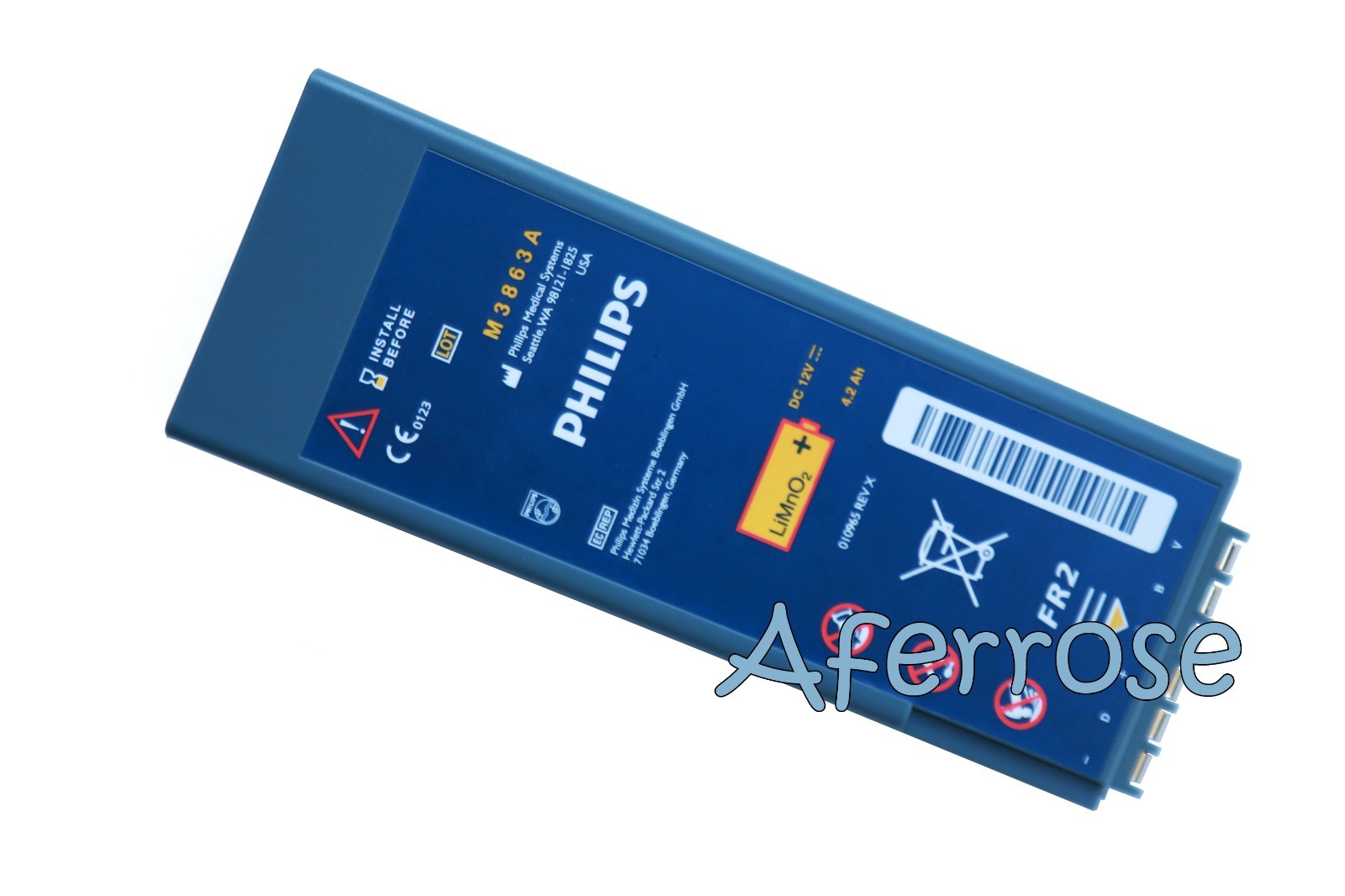 New M3863A M3860A M3861A M3840 Battery for Philips HeartStart FR2, FR2 +