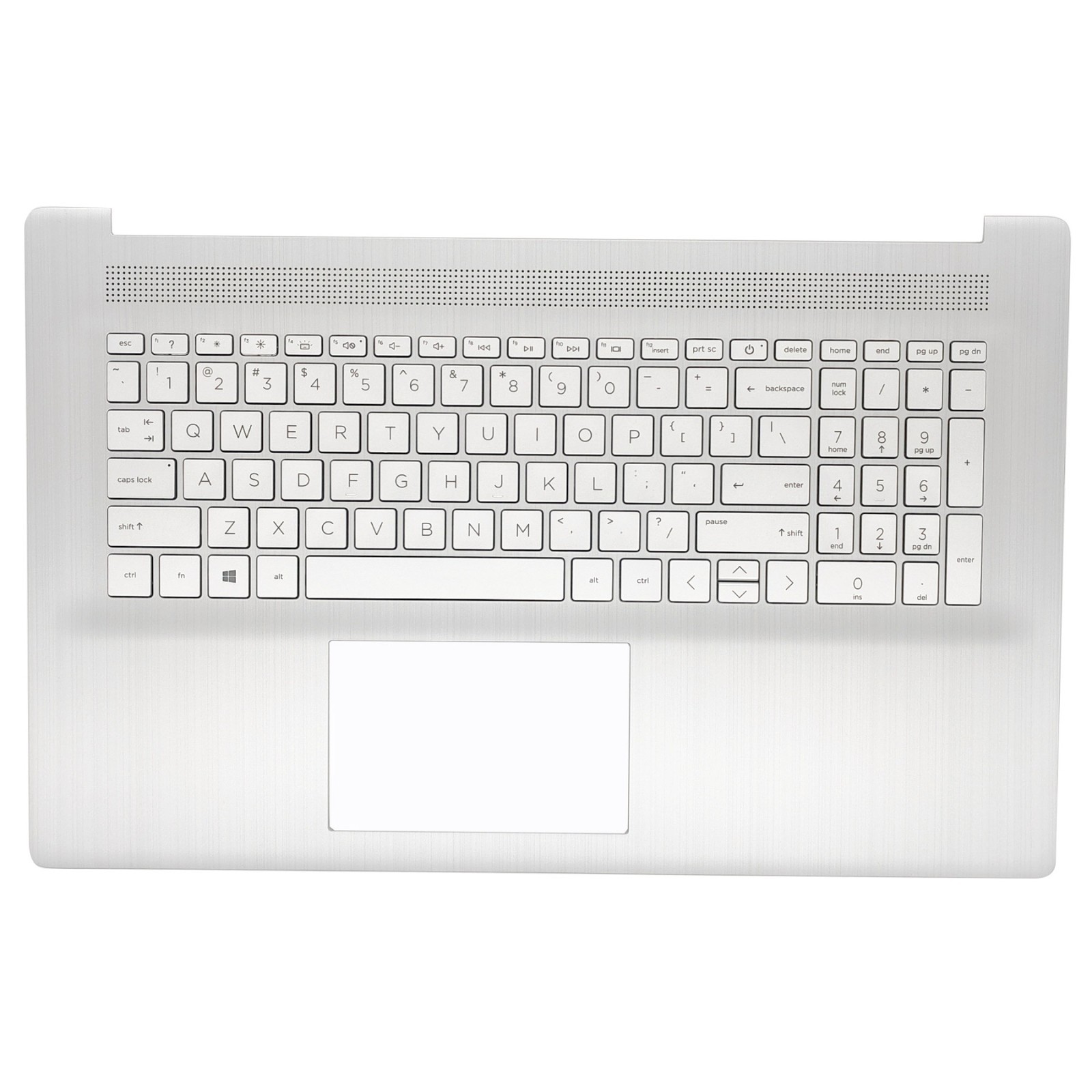 M50456-001 New for HP 17-CN 17T-CN 17-CP 17Z-CP Palmrest Backlit Keyboard Silver
