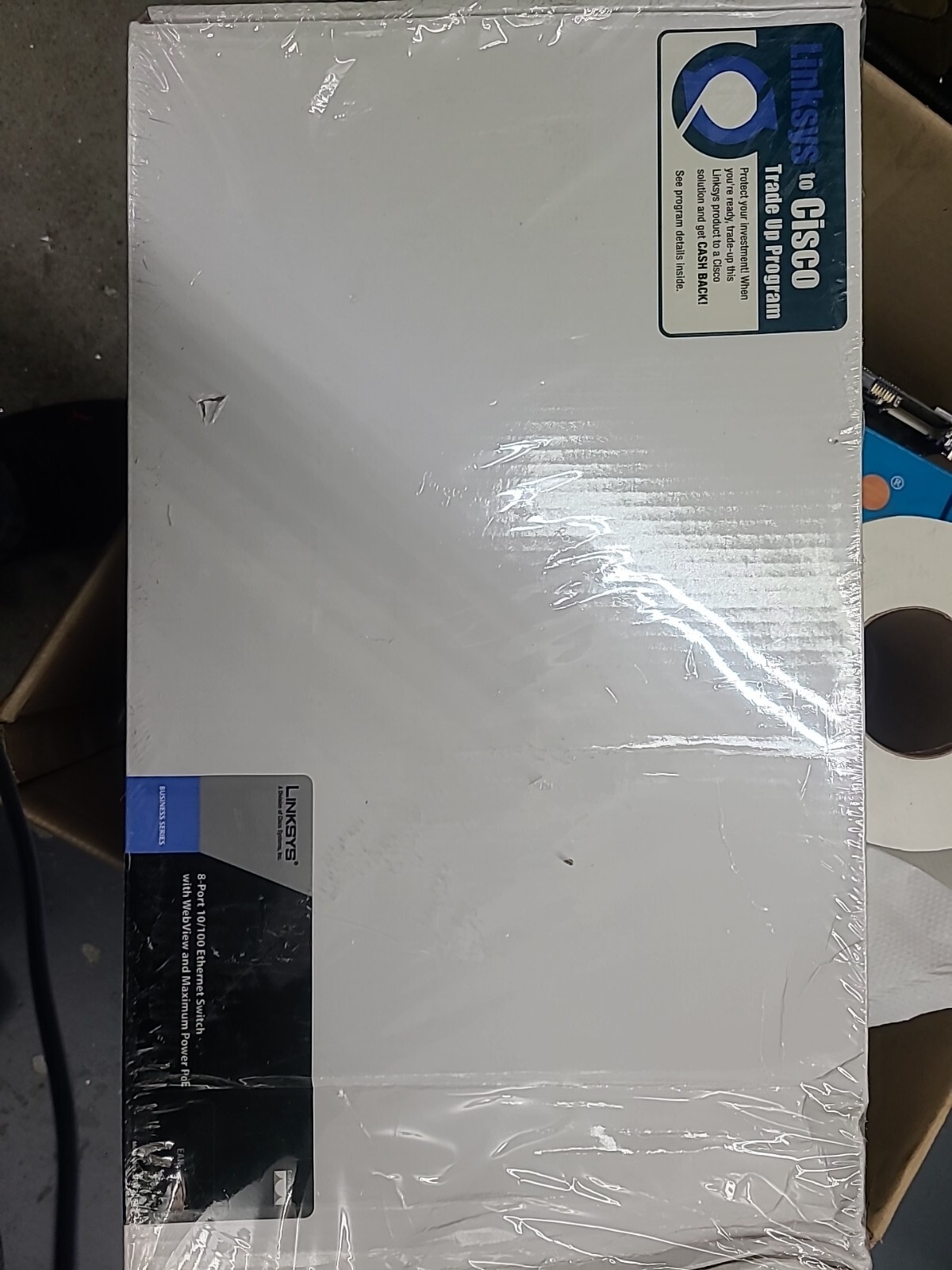 Linksys 8-Port Business Series Managed Gigabit Switch- SRW2008MP 10/100/1000 NEW