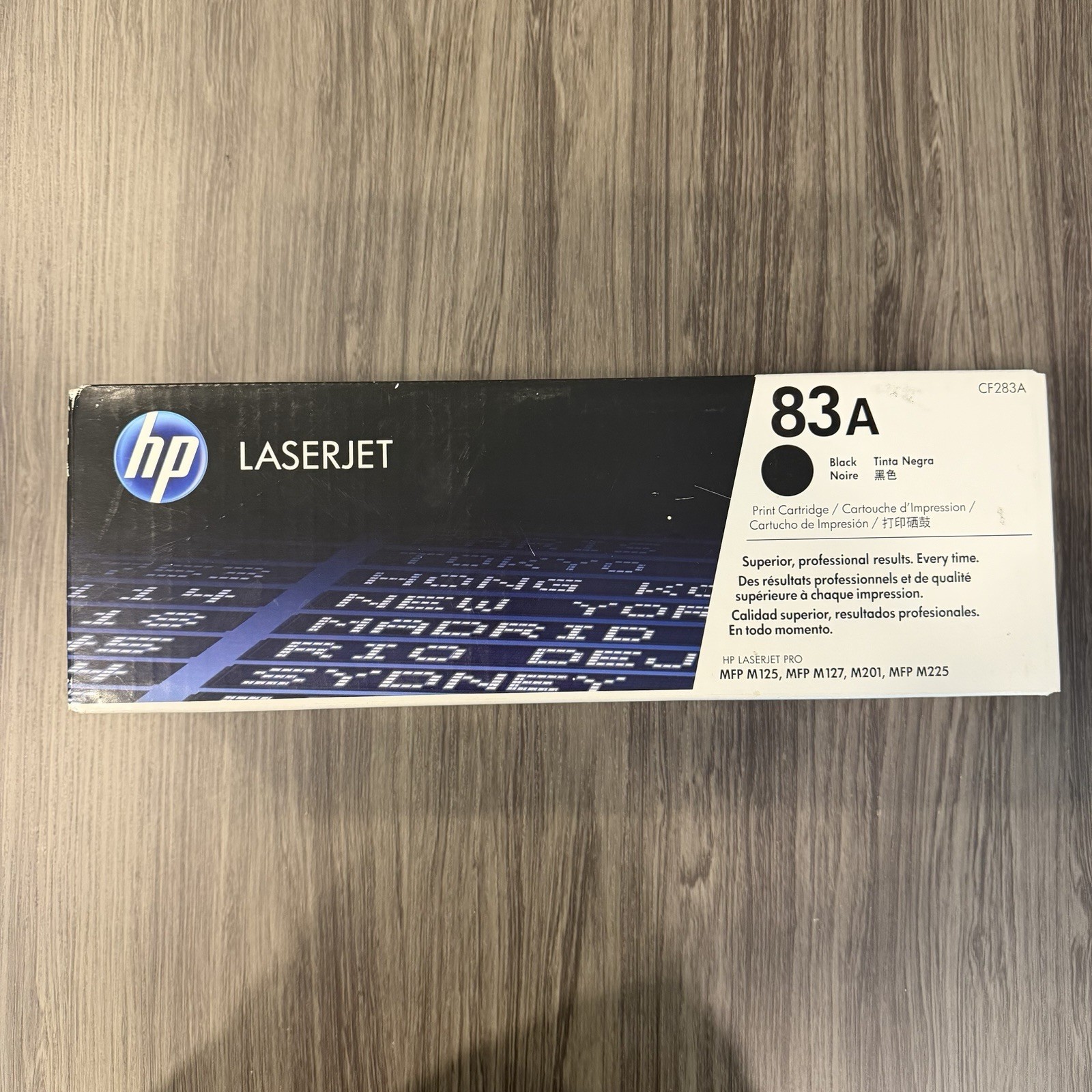 HP CF283A 83A Black Toner New Genuine Sealed Box.