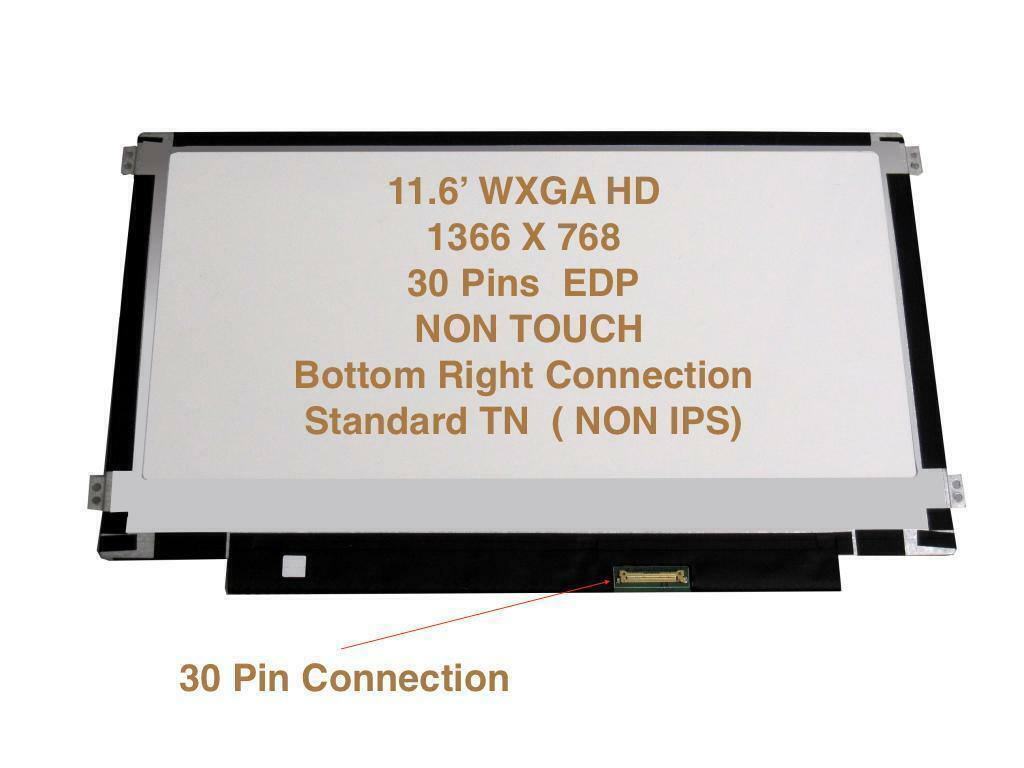 11.6" HD Display Screen Panel AG COMPAQ For HP SPS 912816-NJ1 1366x768 NON-TOUCH