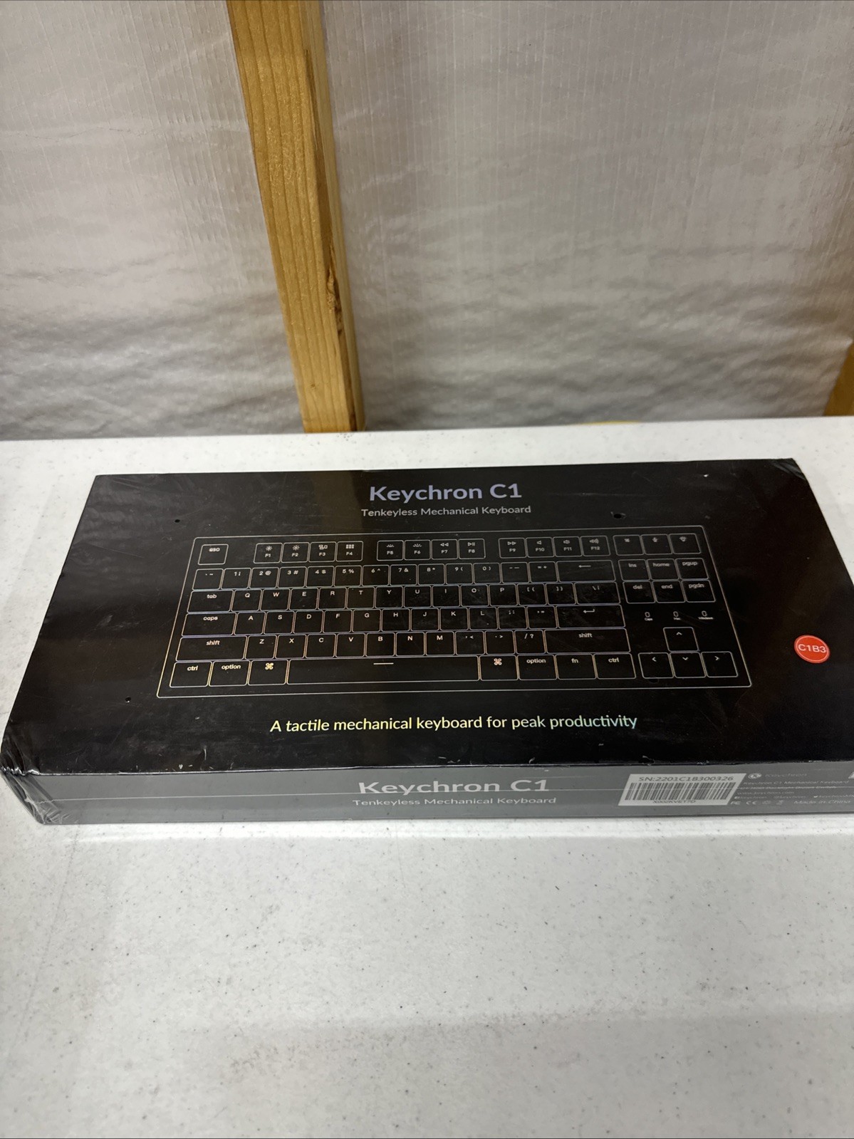 Keychron C1 Tenkeyless Mechanical Keyboard - Wired - Brand New