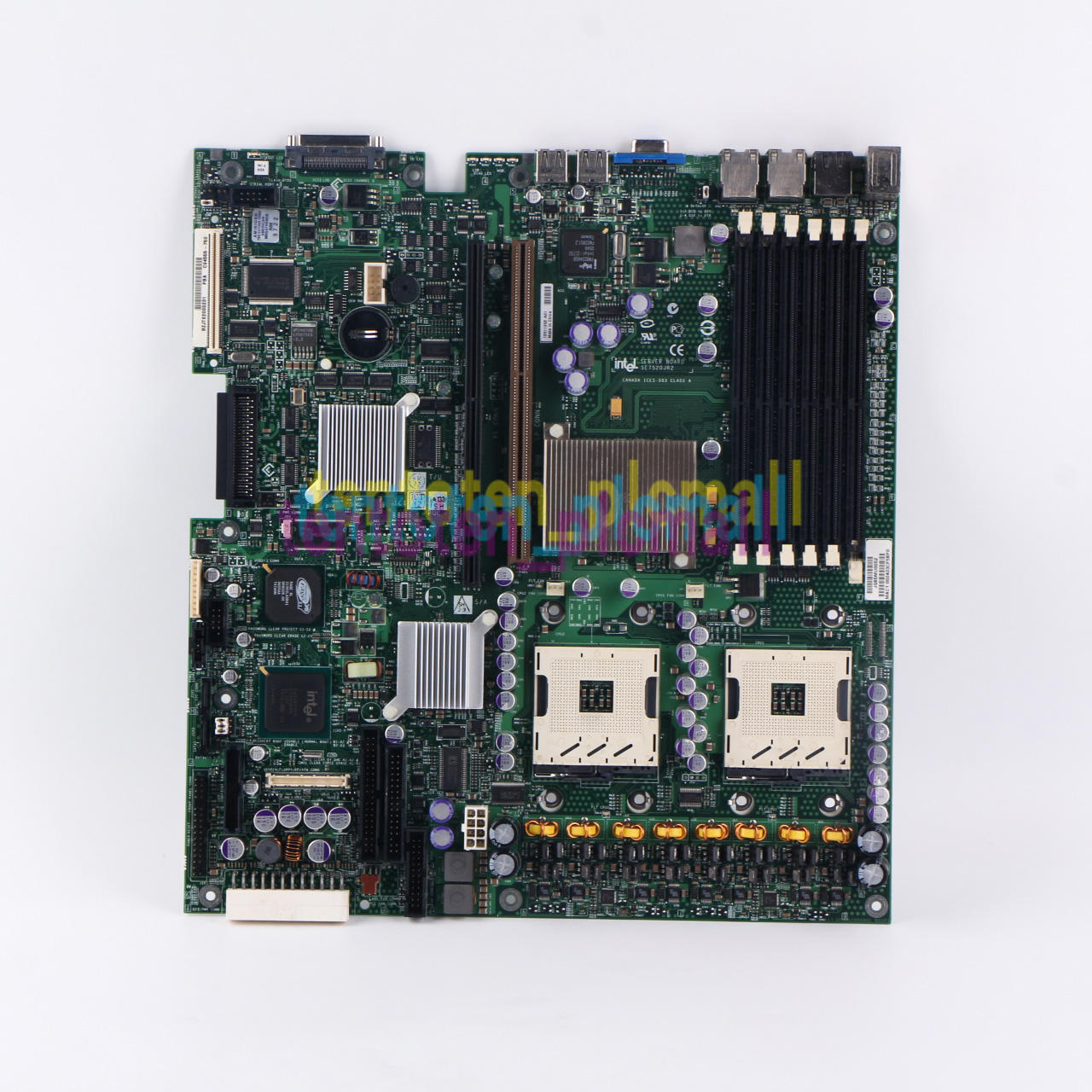 1PCS Used Intel SE7520JR2 Server Motherboard With SCSI D2 Array