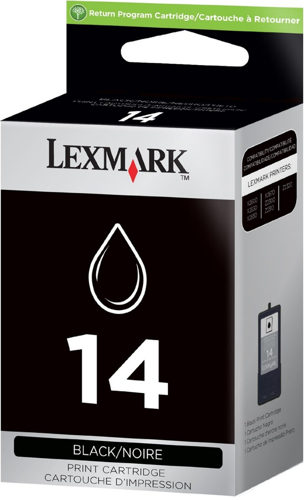 New Genuine Lexmark 14 ink Cartridge Box Z Series Z2300 Z2320 X Series X2630