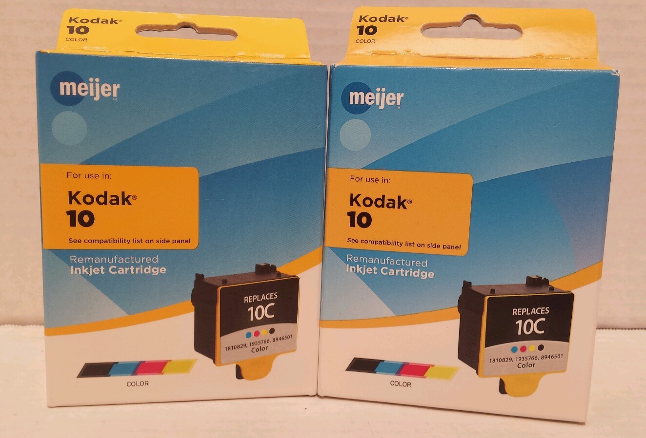 Meijer Remanufactured Color Inkjet Cartridge for Kodak 10