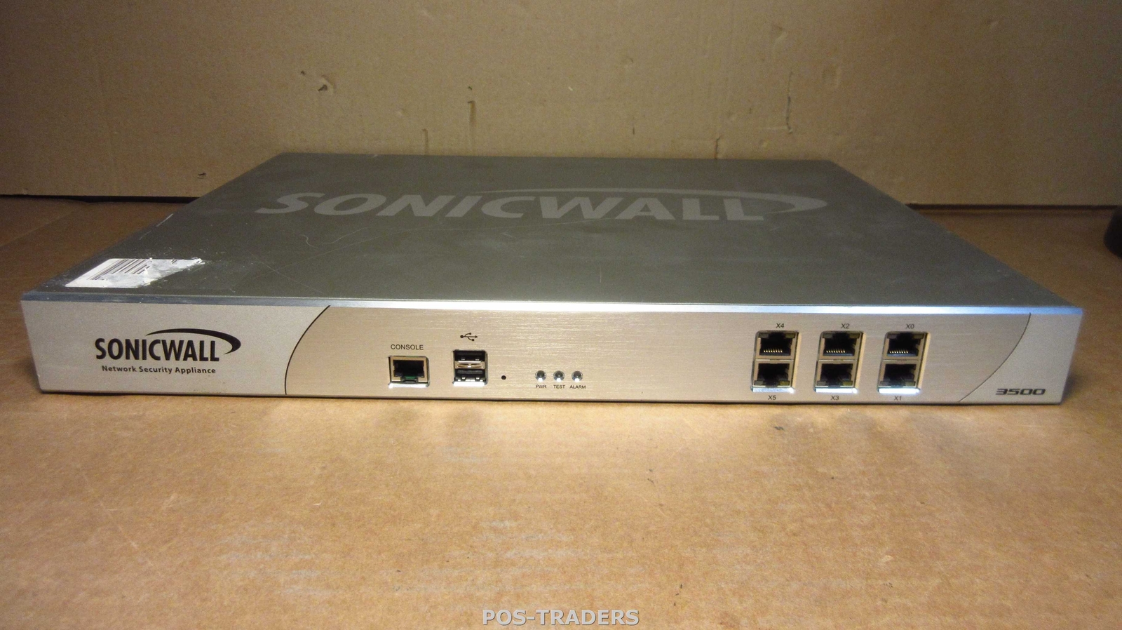 SONICWALL NSA 3500 1RK13-052 Network Security Appliance Firewall 6-Port NO EARS