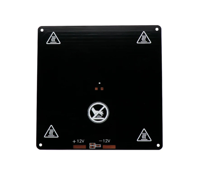 150×150×3mm Round Corner Aluminum Heat Bed MK3 MK2A 3D Printer Heated Plate