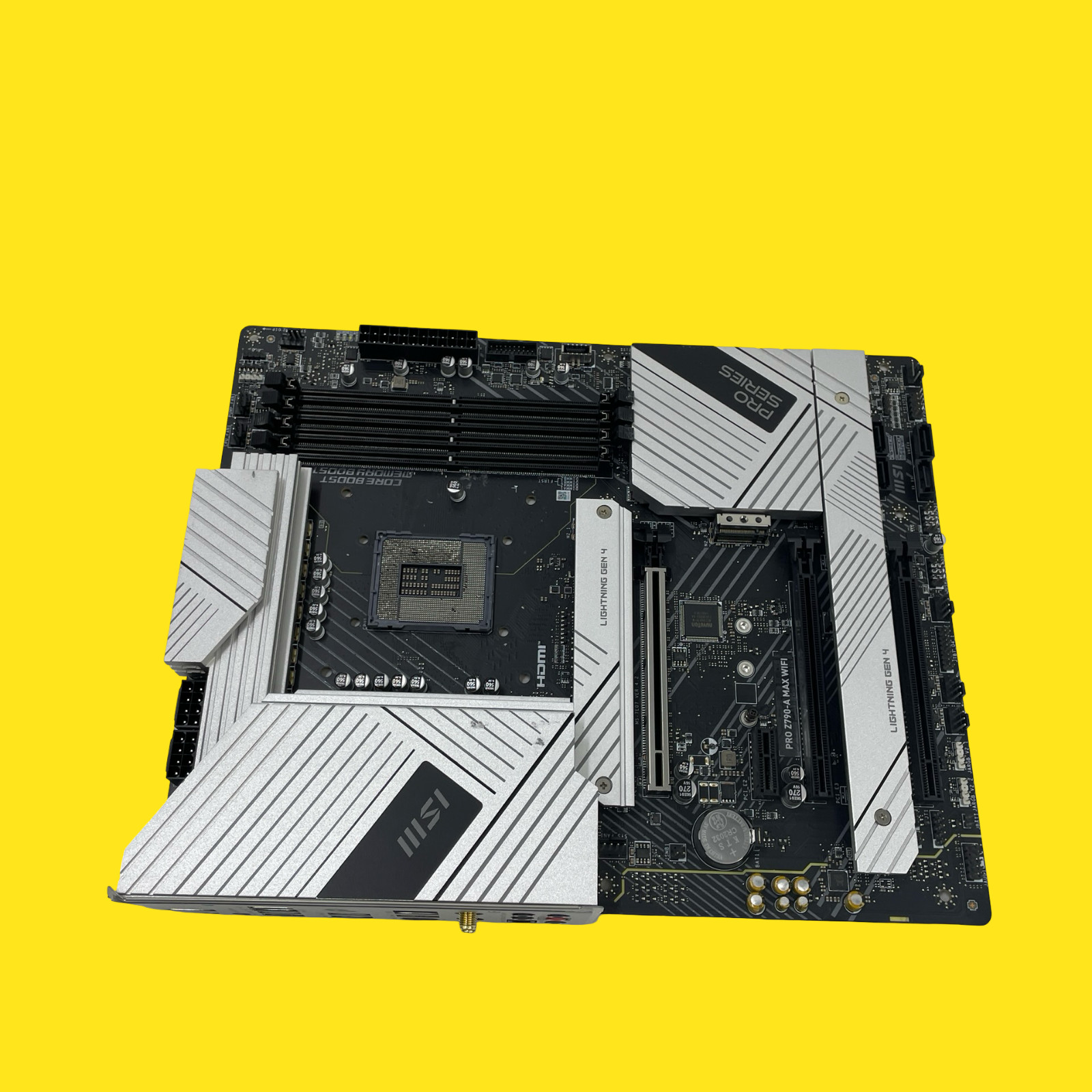 AS/IS MSI PRO Z790-A MAX WiFi ProSeries Motherboard #1103 Z44/16