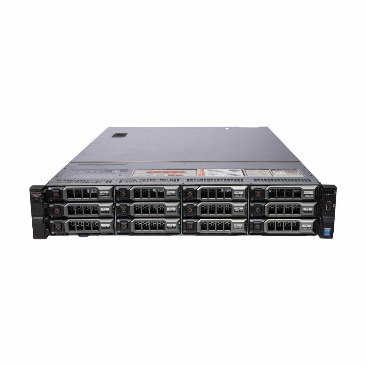 Dell PowerEdge R730xd Rack Server 2x Intel Xeon 2.0 GHz 16GB DDR4 RAID 20 cores