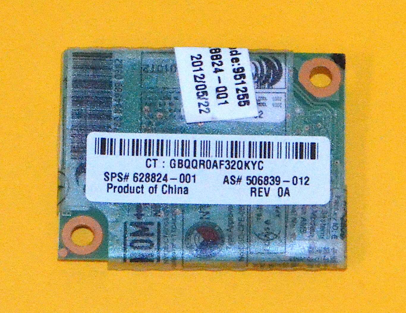 HP EliteBook 8460p Modem Board *Used* 628824-001