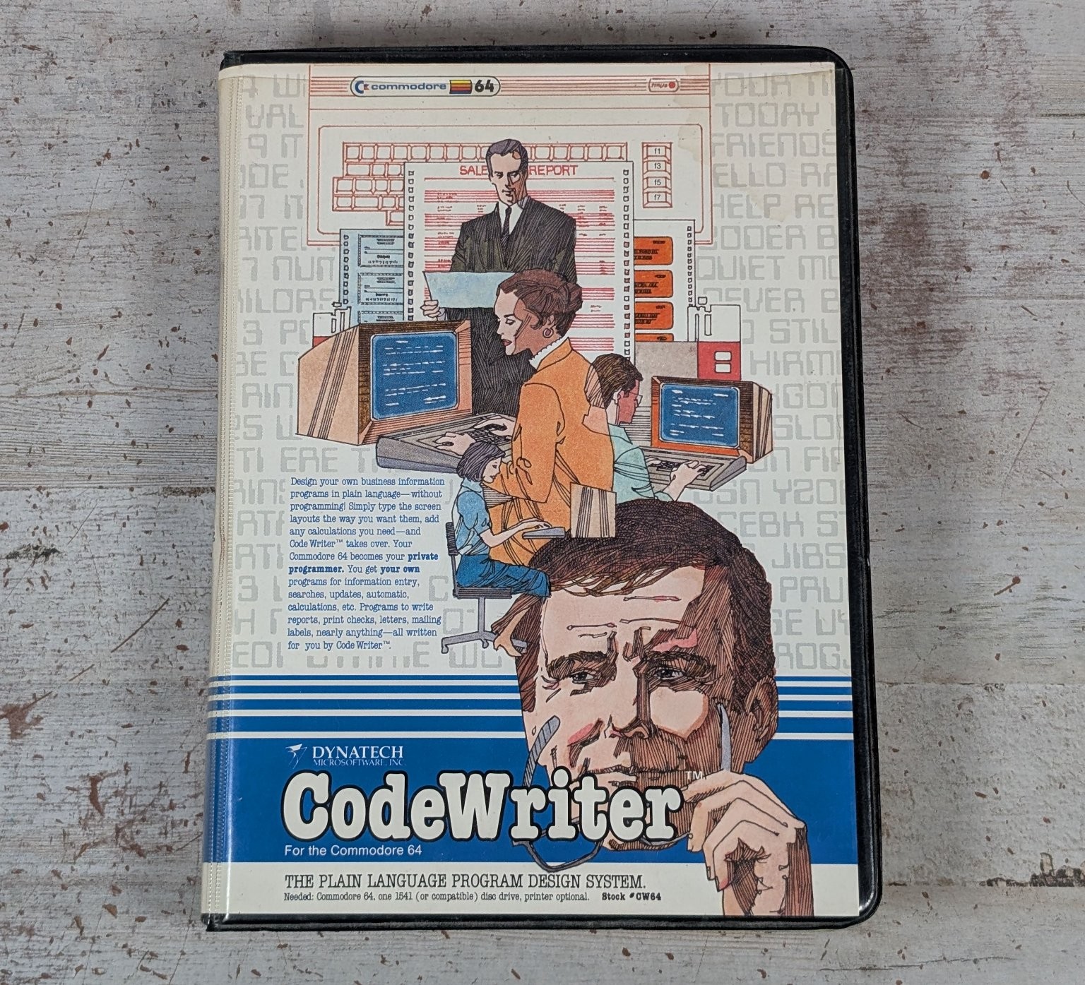 CodeWriter Software for C64 Commodore 64 5.25" Floppy Disk Dynatech