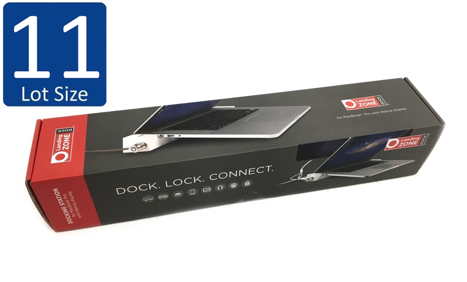 Lot of 11 NEW Landing Zone LZ3015A 15" MacBook Pro Retina Docking Station
