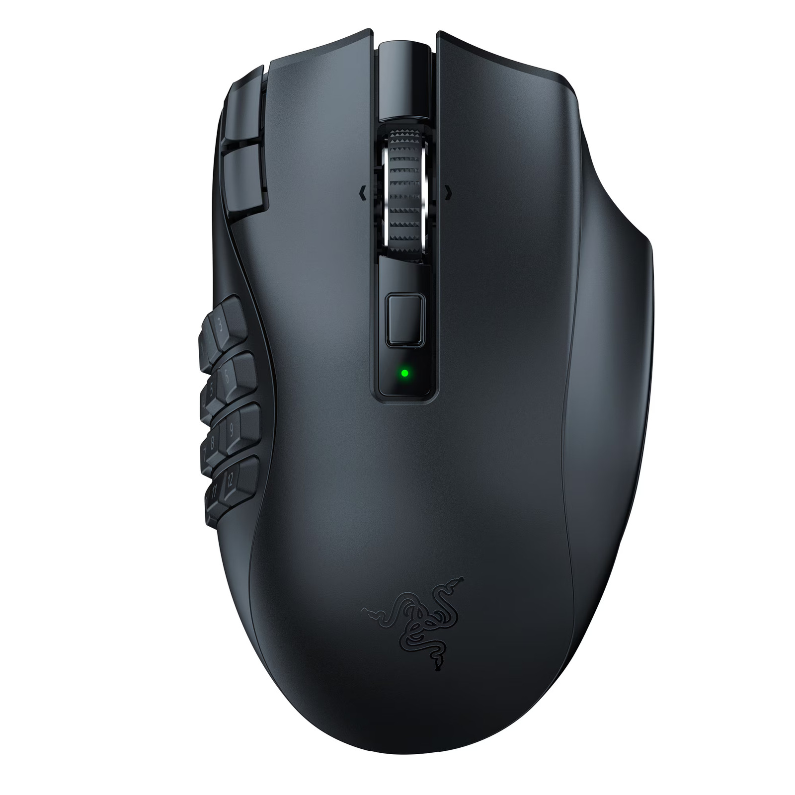 Razer - Naga V2 HyperSpeed MMO Optical Gaming Mouse with 19 Programmable Butt...