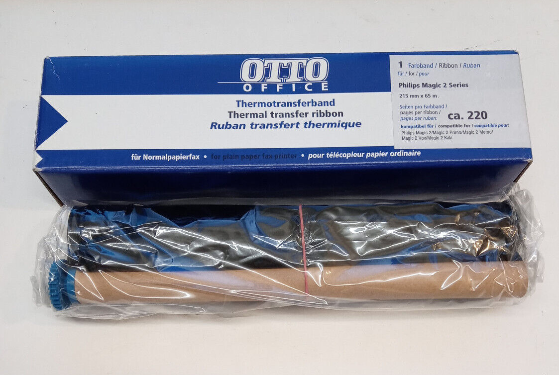 1x Otto Office INK Film TTR Ribbon f PHILIPS Magic 2 Primo 2 Vox 2 Memo 2 Kala