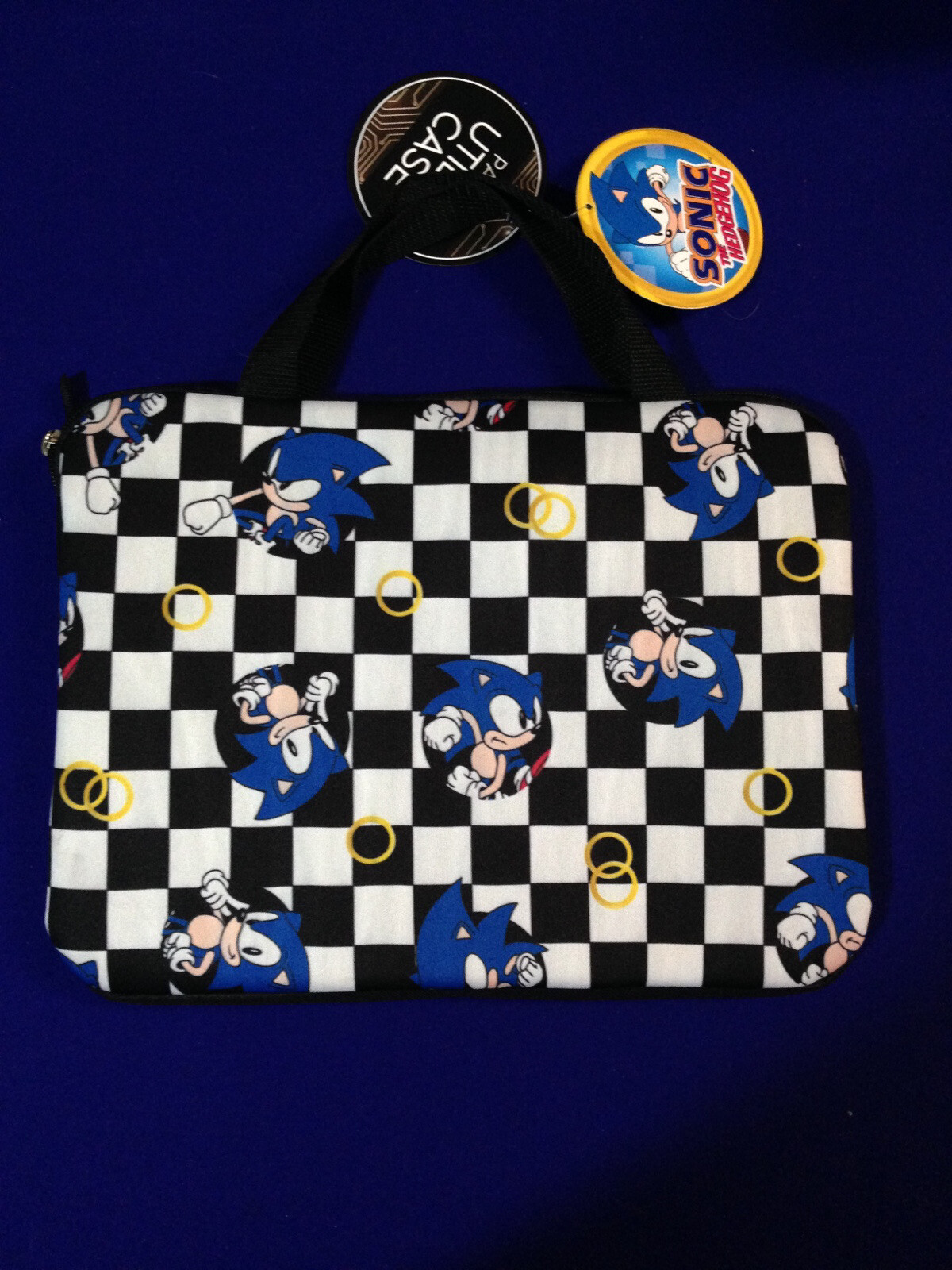 Sonic The Hedgehog Laptop Case Padded Utility Case NEW 