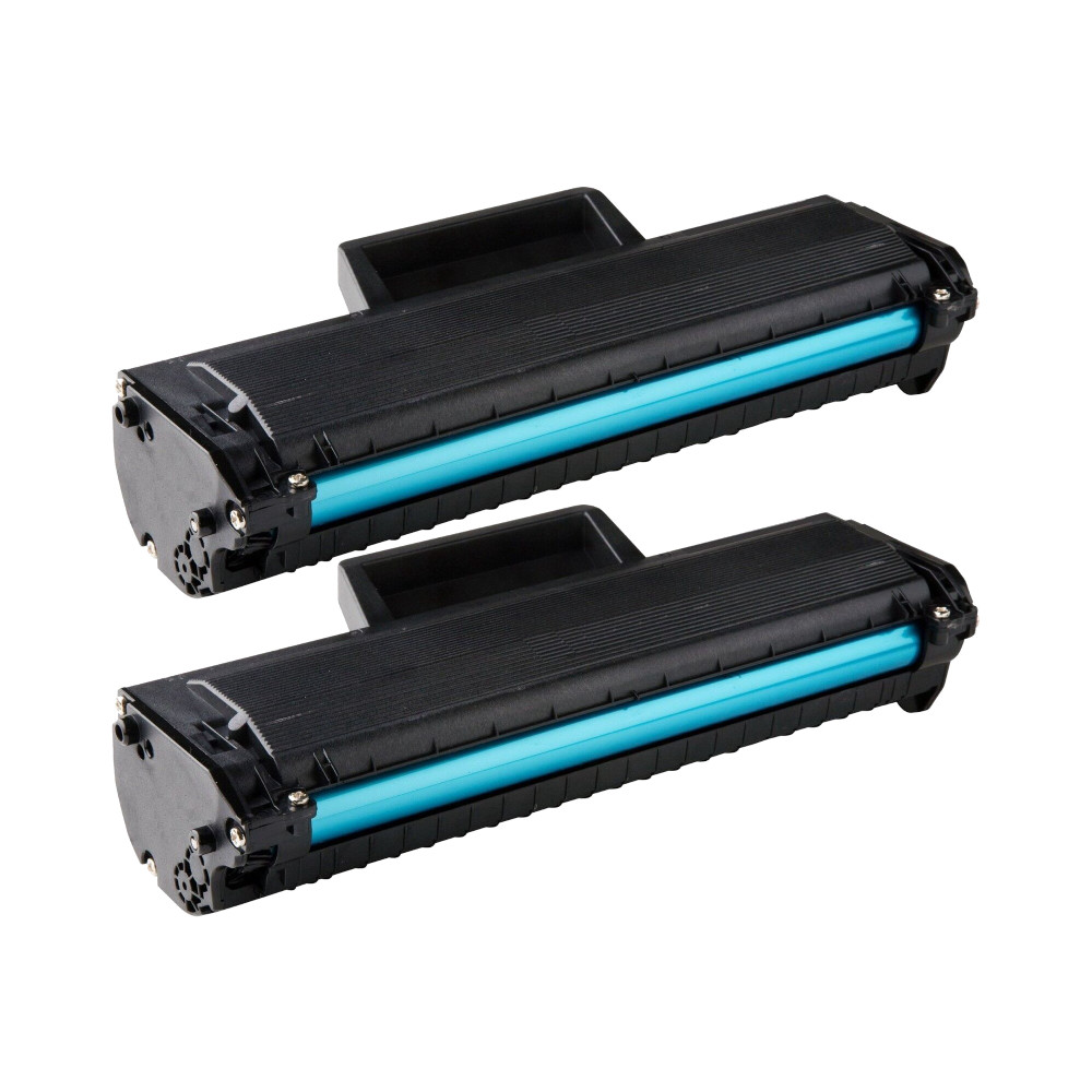 2 PK MLT-D104S 104S 104 Black Toner Cartridge For Use With Samsung ML-1661 1665