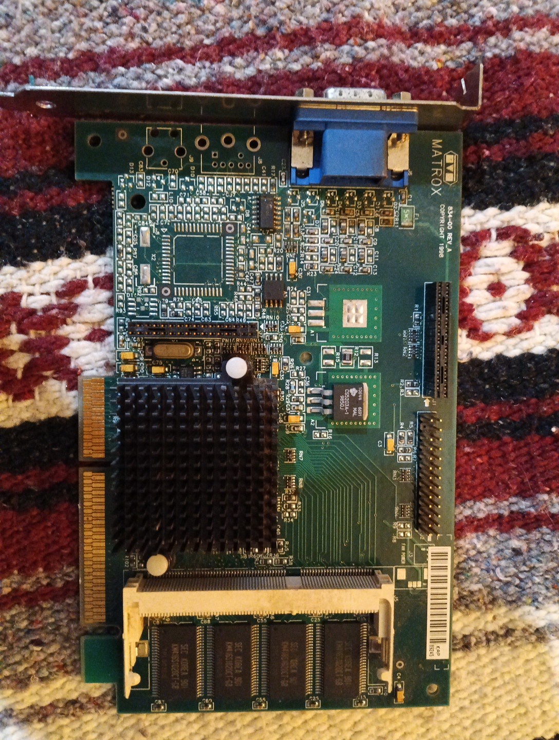 Matrox Millennium G200 series graphics card (G2+/MSDA/8BN/20