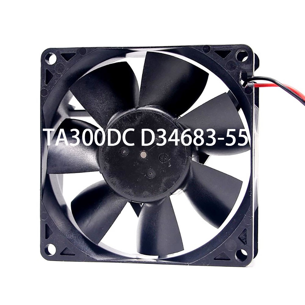 New in box Nidec TA300DC D34683-55 Chassis fan 2pin DC 12V 0.08A 80x80x25mm 2pin