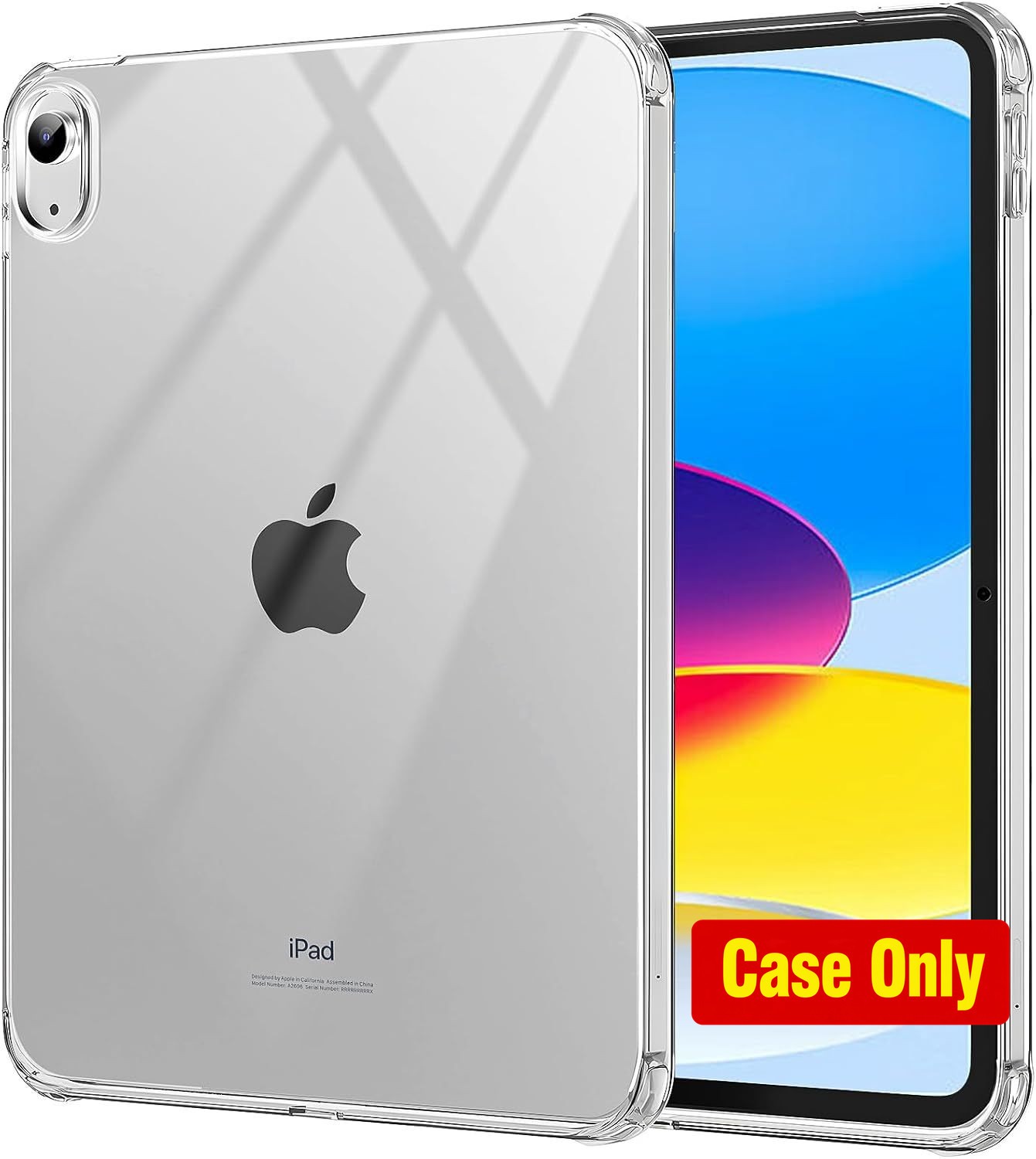 Slim TPU Transparent Cover for iPad A16 11" & 10th Gen 2022 - Shockproof Case