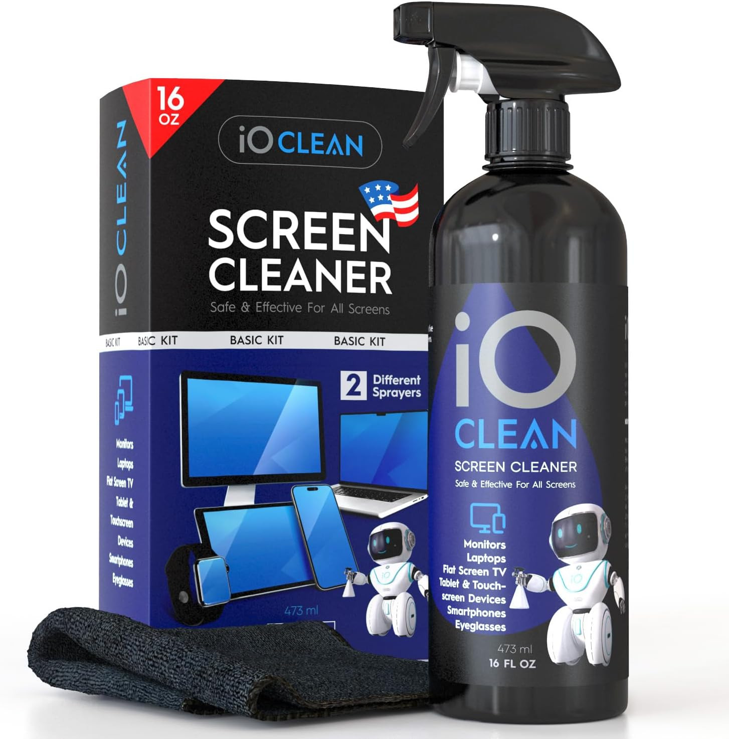 16Oz Screen Cleaner Spray – Best Large Cleaning Kit