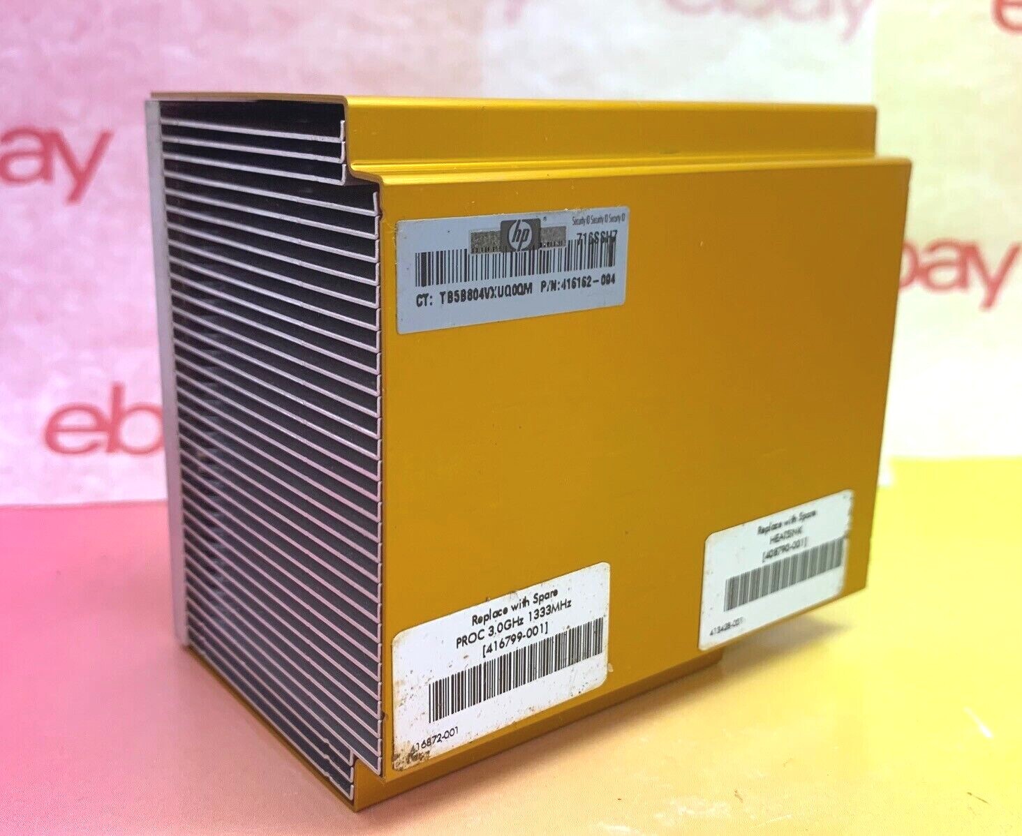 🔥 HP HEATSINK 416162-004 416162004 Proliant DL CPU Heatsink