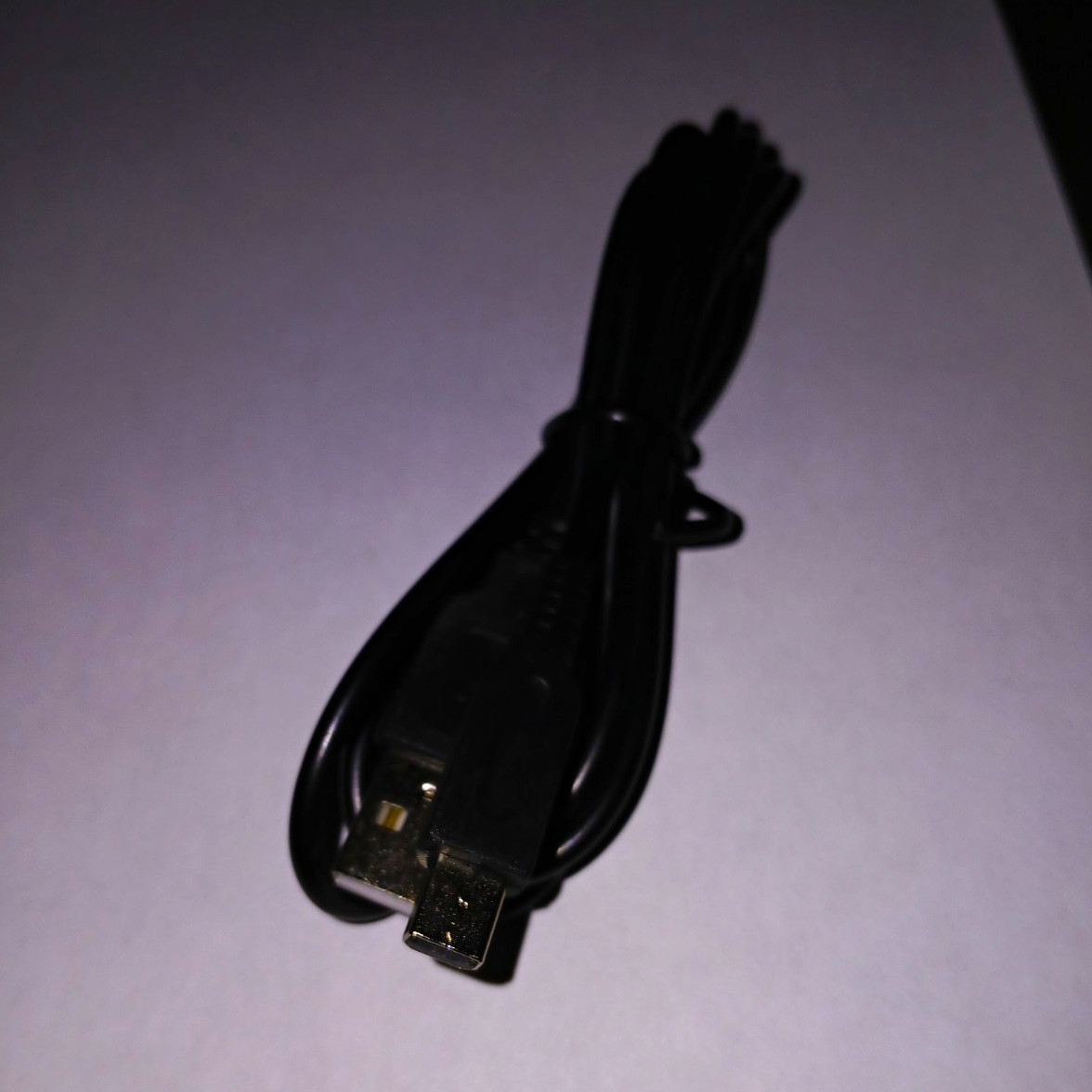 USB-A to Micro-USB Cable Black Round Cable Universal Less Than 10 ft