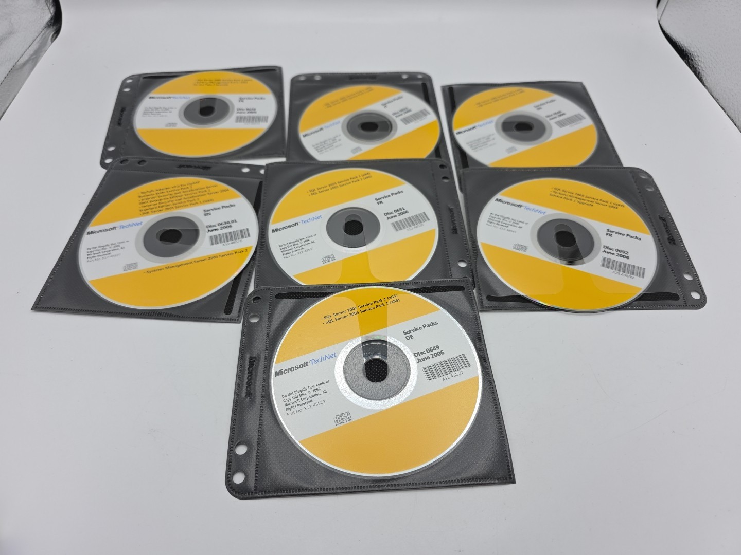 MICROSOFT-TechNet JUNE 2006 Service Packs 1 SQL SERVER 2005 DE FR EN IT