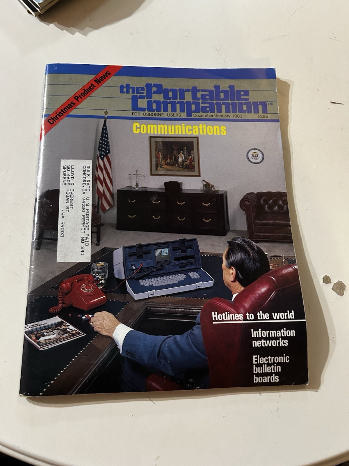 The Portable Companion Magazine Dec Jan 1983 Osborne Computer Communications