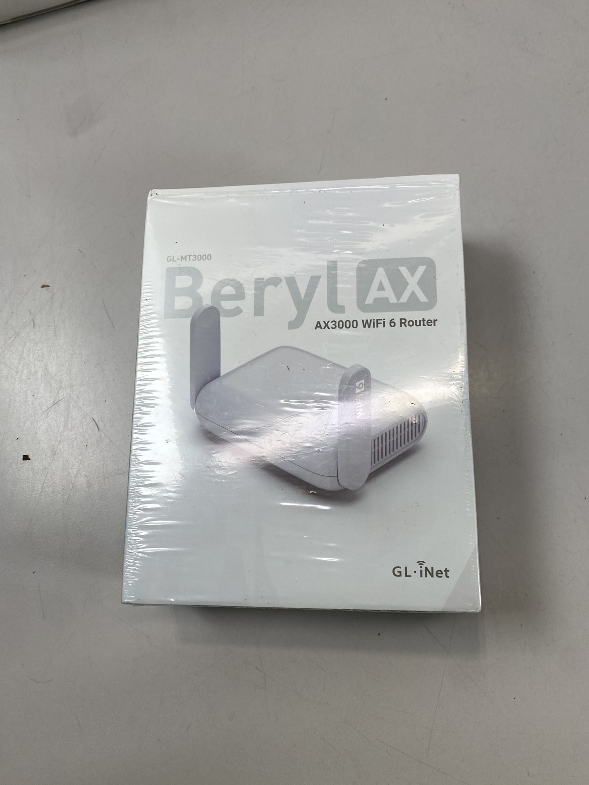 GL.iNet GL-MT3000 Beryl AX Pocket-Sized Wi-Fi 6 Wireless Travel Gigabit Router