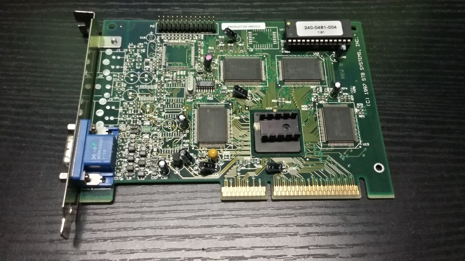 STB Velocity Riva 128 AGP Graphics Card GeForce Dos Retro Gaming