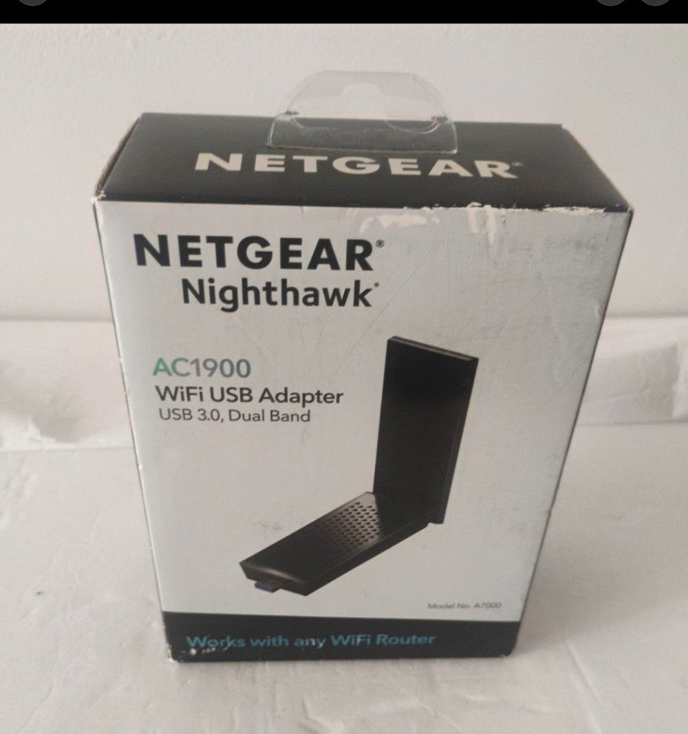 NETGEAR Nighthawk AC1900 A7000 USB 3.0 Dual-Band WiFi Adapter for PC