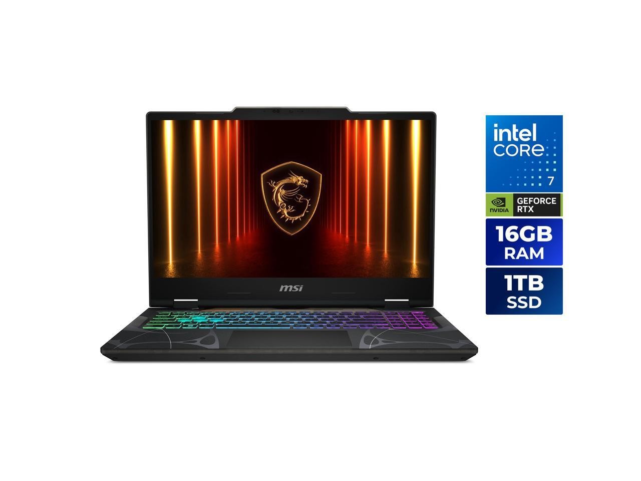 MSI Cyborg 15 - 15.6" FHD 144 Hz - Intel Core 7 240H - GeForce RTX 5050 - 16GB