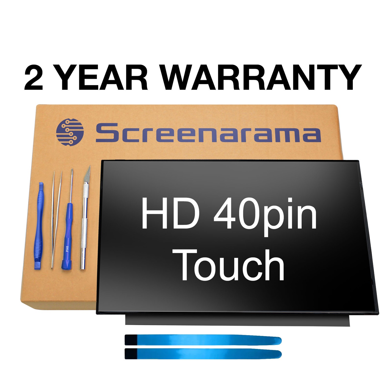 BOE NT156WHM-T02 V8.0 Lenovo 40pin Narrow LCD Touch Screen SCREENARAMA * FAST