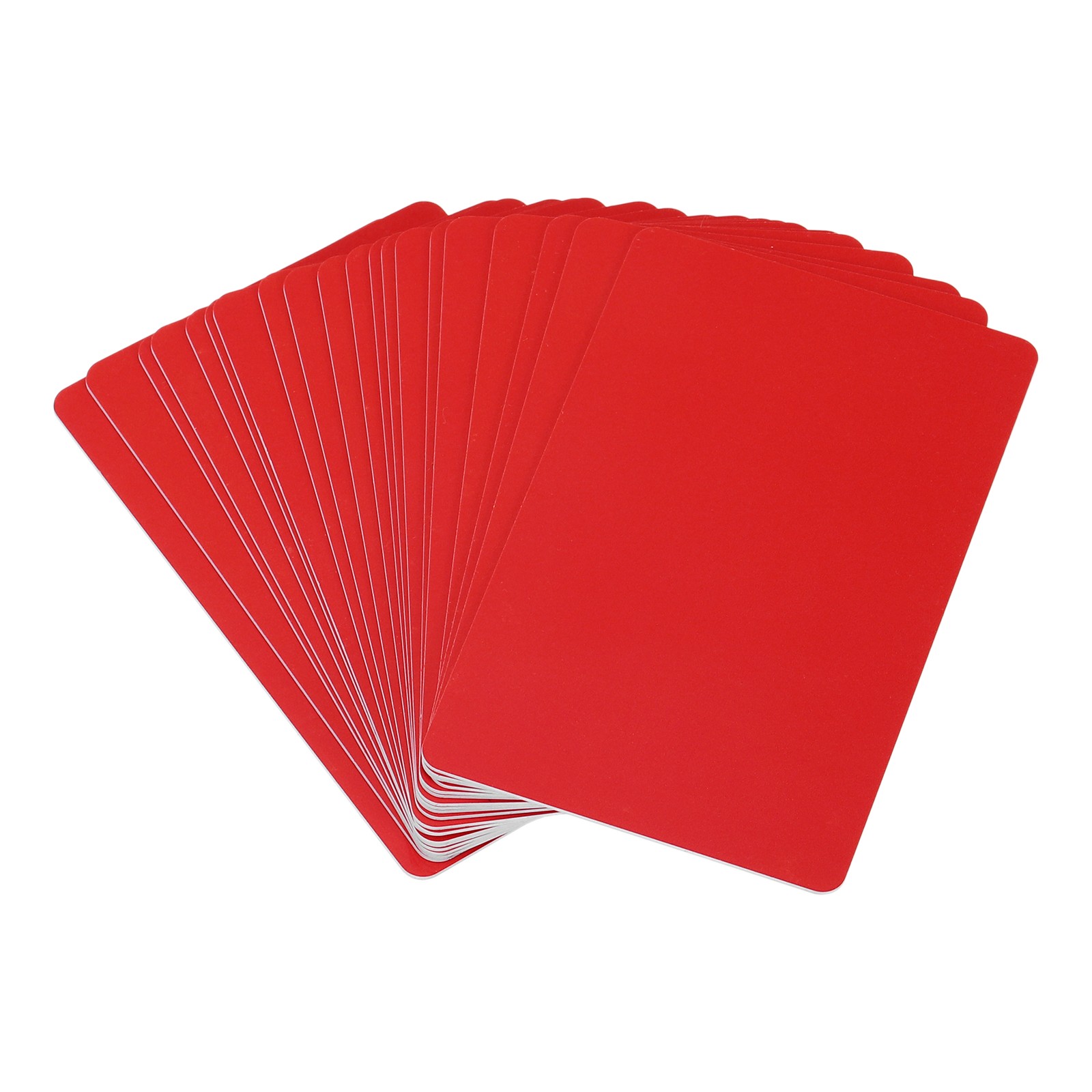 20 Pcs Blank PVC Cards Inkjet Plastic ID Card CR80 30 MIL Glossy Red