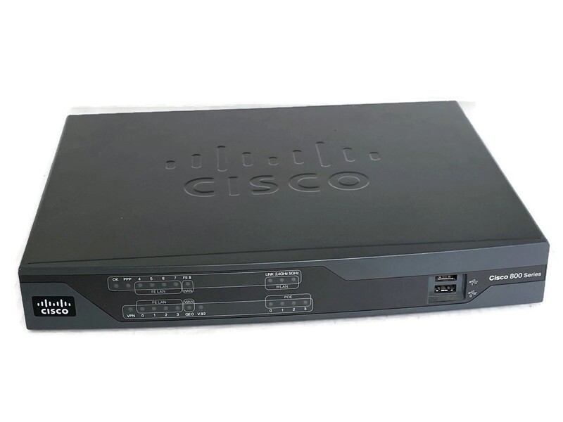 Cisco C891-K9 V02 890 800 Series 1 Port SFP POE 8 Port Router