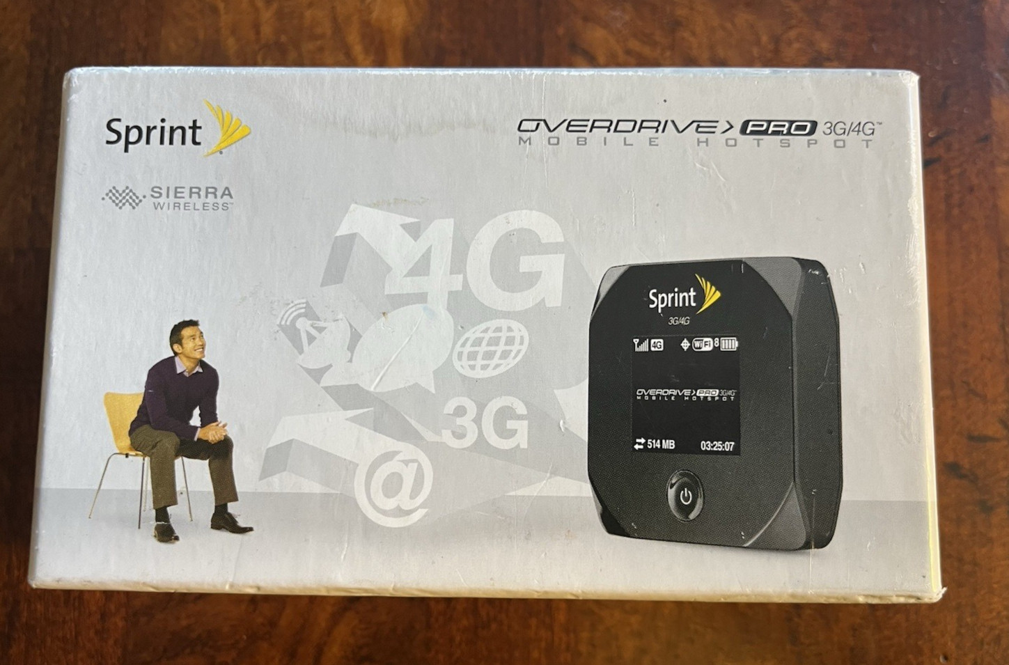 Sprint Overdrive Pro 3G/4G Mobile Hotspot SWAC802 NIB