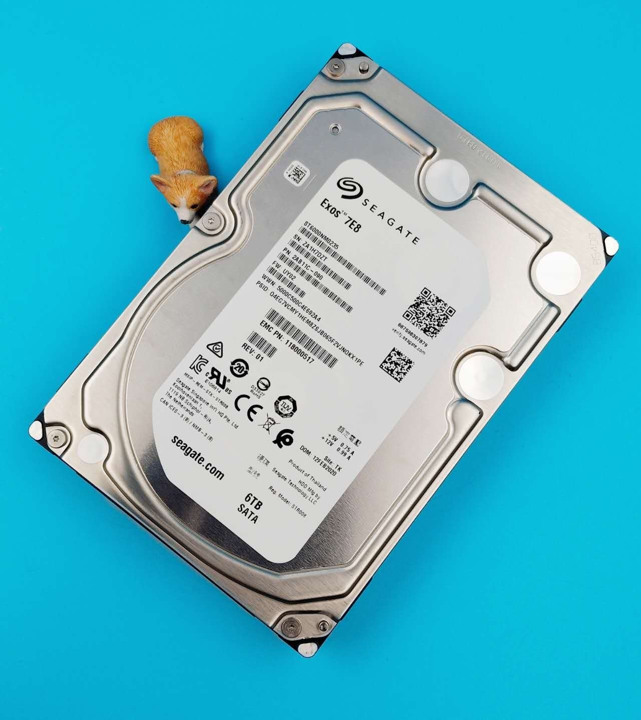 Dell EMC Seagate Exos 6TB 7.2K SATA 6G 3.5" HDD ST6000NM0235 118000517